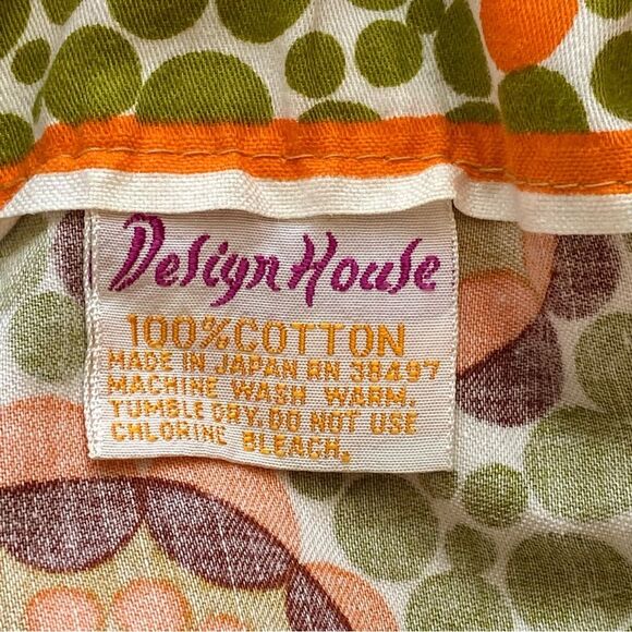 Vintage 1970's Design House Retro Smock Blouse Size Small/ Medium - Picture 10 of 14